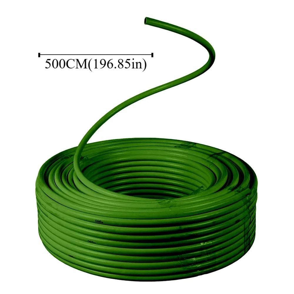 Allsidig PVC Aluminium Buet Formet Rør DIY Rekvisitter Festdekorasjon Stylingrør Flerfarget 5M Store Kunstige Blomster Stilk Fest