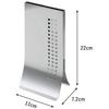 Shimomura Kikaku Knife Stand Smart Tower [Made in Japan] Holds 2 to 3 knives, Space saving, Slim width, Depth 7.2cm, Stylish, Simple, Fashionable, Sta
