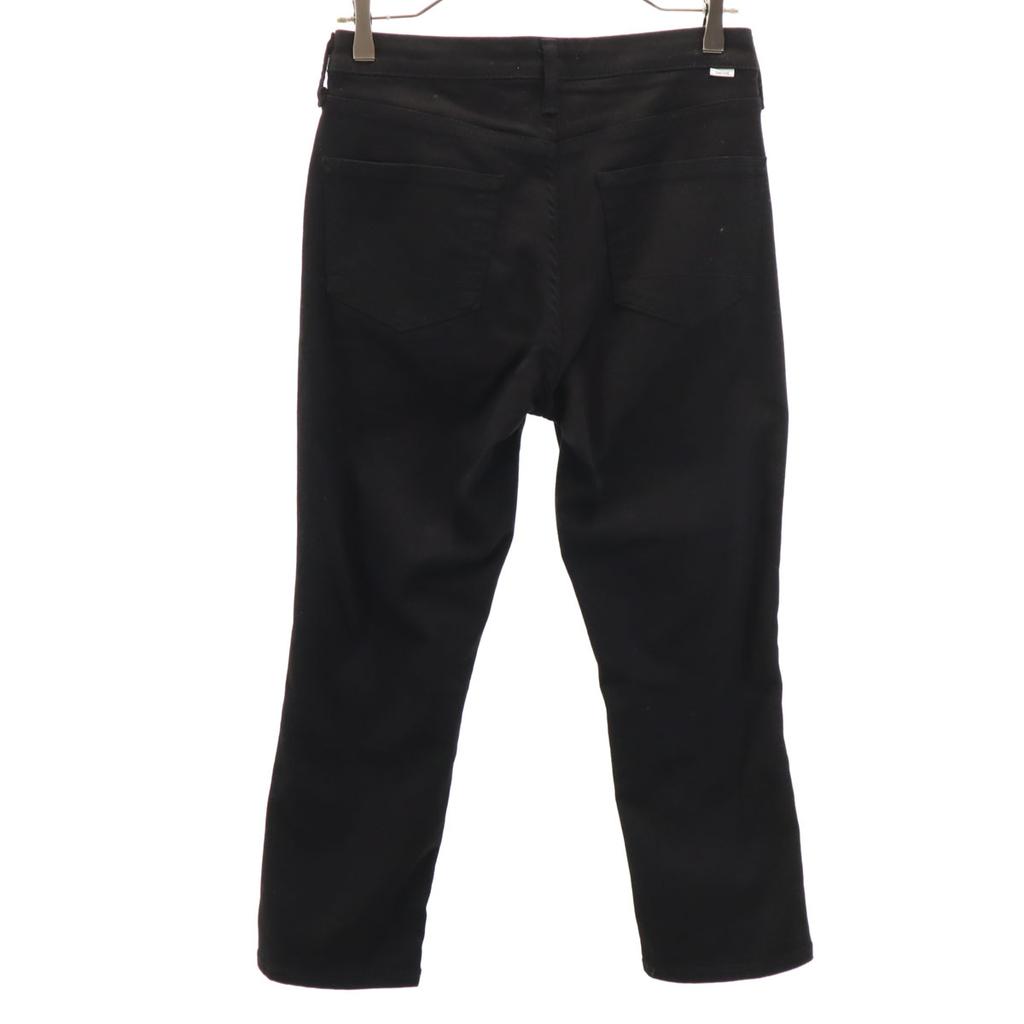 SOMETHING made in Japan COOL Capri pants S black stretch Women Used