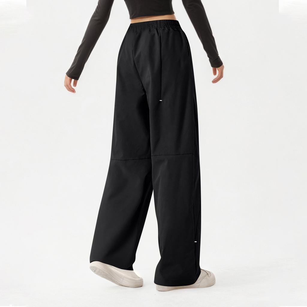 Pantaloni da ragazza con tasche Pantaloni da trekking ad asciugatura rapida Pantaloni da jogging larghi leggeri resistenti all'acqua