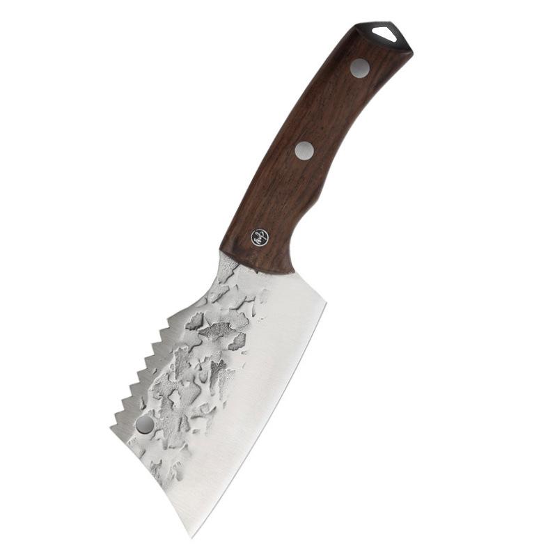 Chef Utility Knife Slicing Fish Fruit Steak Knife Kitchen Knives Butcher Boning Knife Hand Forged Wood Handle Cleaver Meat Knife