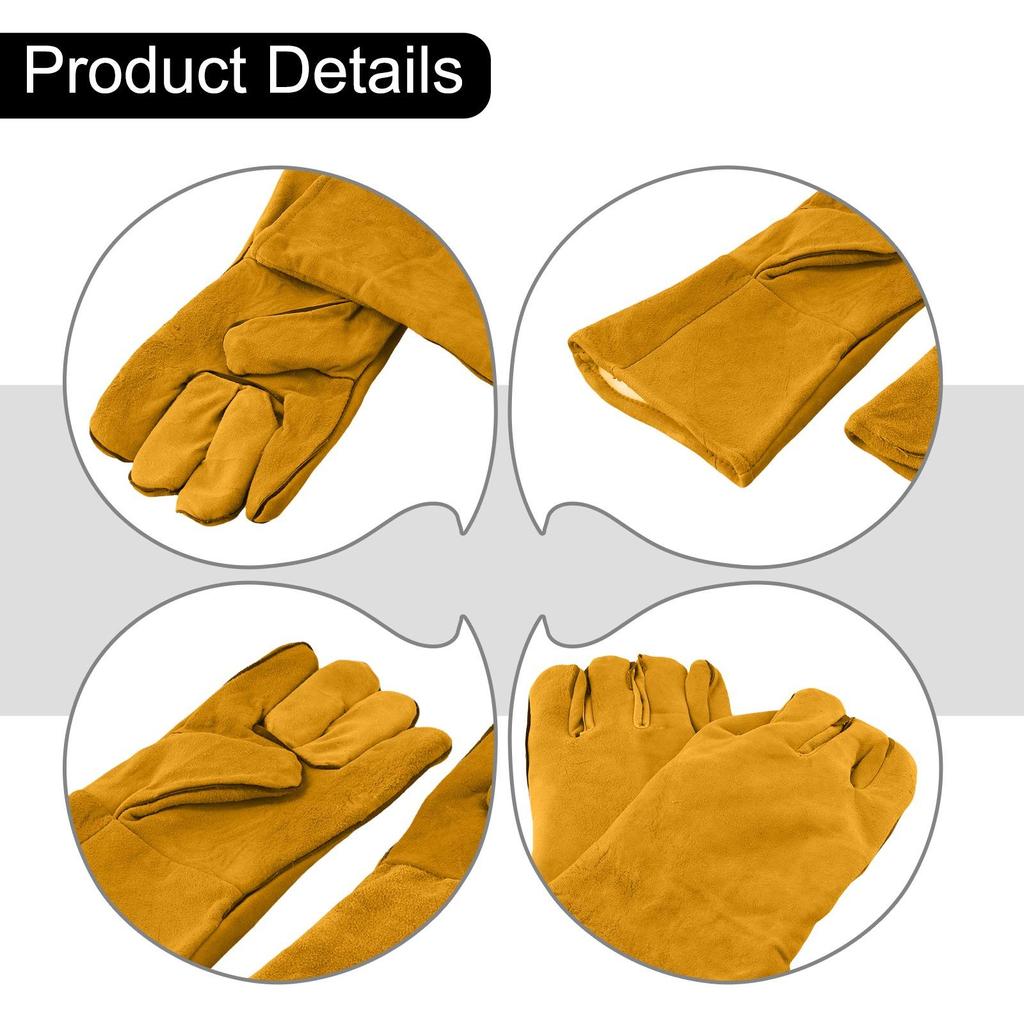 Welding Work Gloves Flame Resistance Heat Resistance