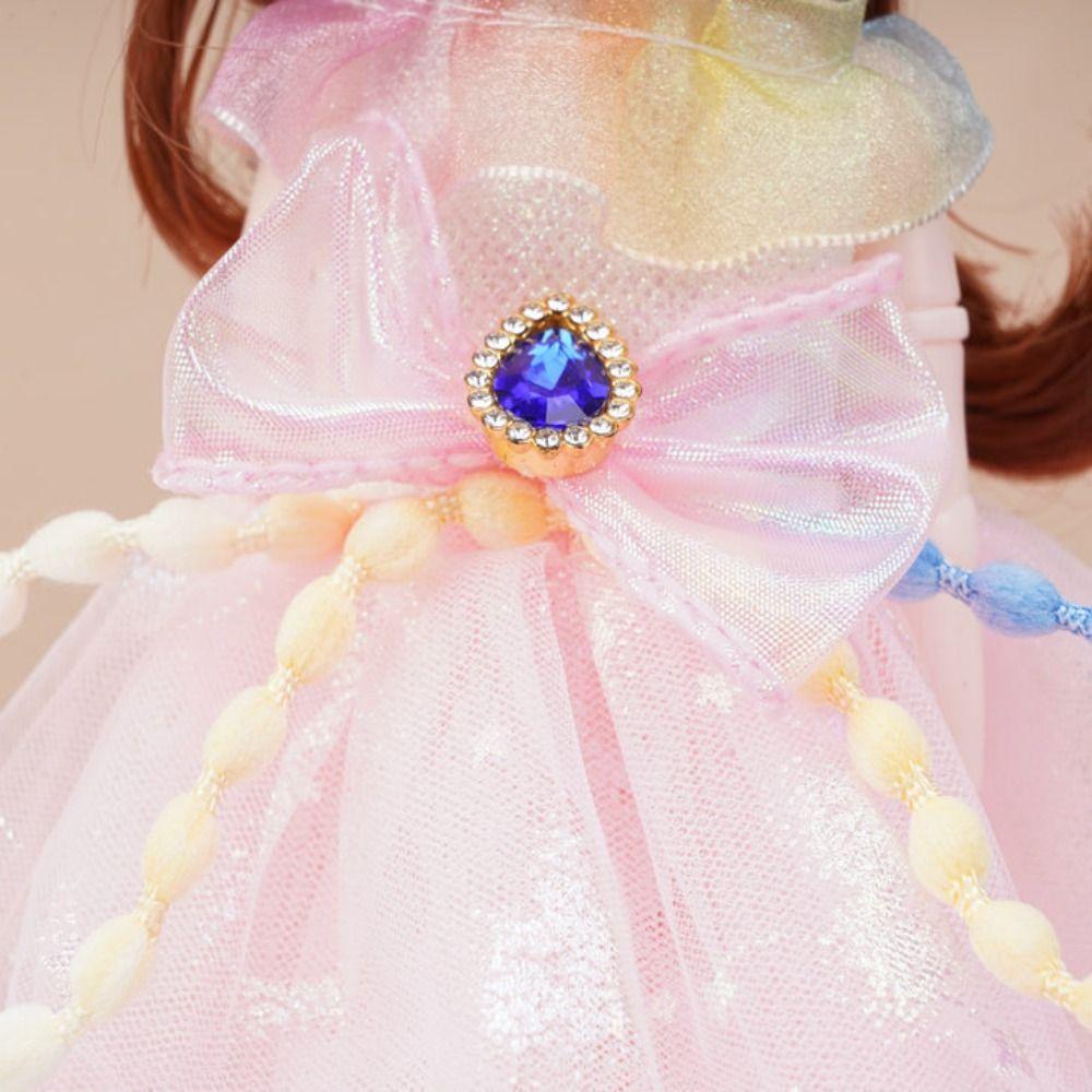 with Wig Make Up 30cm Bjd Doll with Clothes Princess Makeup Ball Joint Doll  Girl Gift