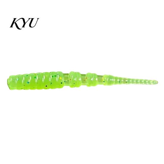 Realistic Swimming Lures 50Pcs Bionic Worm Soft Bait, 40MM/0.37g 50MM/0.45g Artificial Lure with Needle Scented Baits Tail, Swim for Freshwater