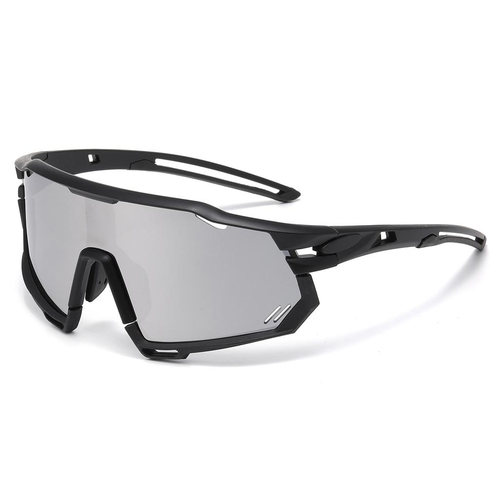 New Cross Border Cycling Sunglasses Outdoor Sports Colorful Windproof Men's Women's Large Frame Mountaineering Glasses