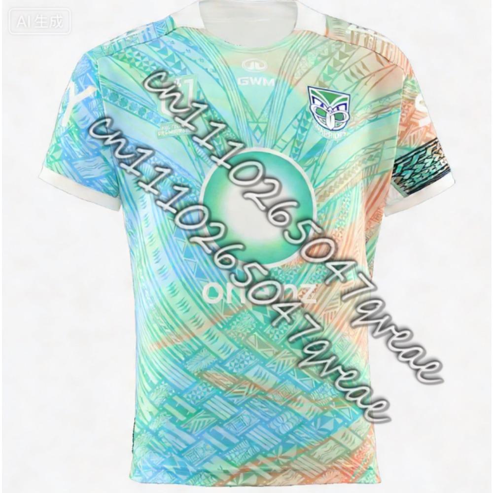 Letnie Wyprzedaże 2026 Australia NRL New Zealand Warriors Męska Koszulka Domowa Koszulka Treningowa Dla Dorosłych Oddychająca Szybkoschnący T-shirt