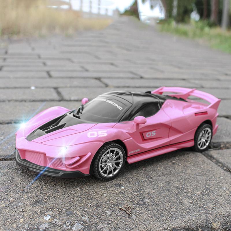 1:18 Радіокерована машина 2.4G Високошвидкісна Машина для перегонів з дистанційним керуванням зі світлом Дрифтова гоночна модель транспортного засобу Дитячий різдвяний подарунок Дитяча іграшка