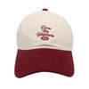 Fashion Korean Style Letter Embroidered Baseball Cap Unisex Street Casual Color Blocking Peaked Cap