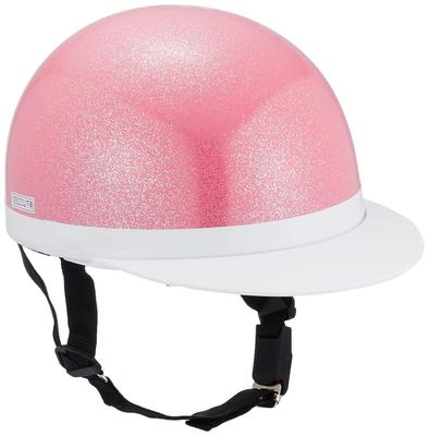 Bike Parts Center Half White Pink One Size Fits Most Circumference 710904 Helmet, Brim, Glitter, (Head 57cm-59cm)