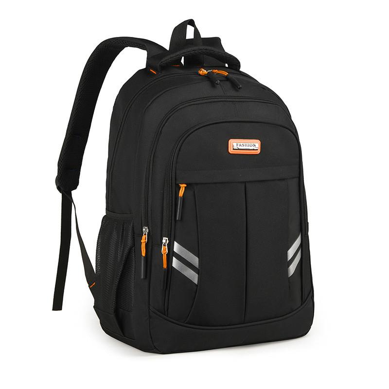 Color Polyester Solid Large Capacity Backpack Outdoor Travel Bag Can Be Stored