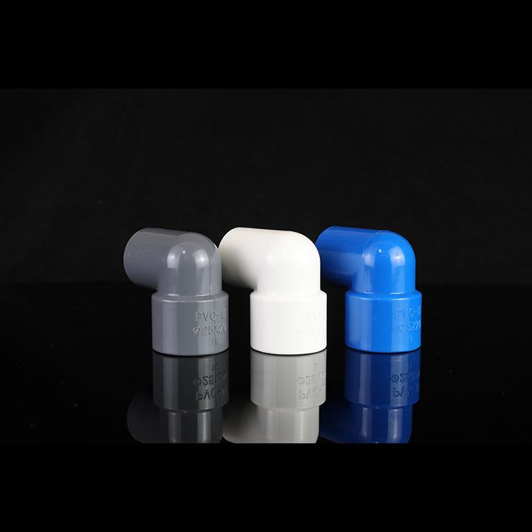PVC 90° Reduzierbogen Wasserrohrverschraubung