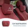 Car Seat Headrest Fur Neck Rest Cushion Protective Pillow Auto Accessories For C4 C3 C5 C1 C2 Berlingo Celysee Cactus