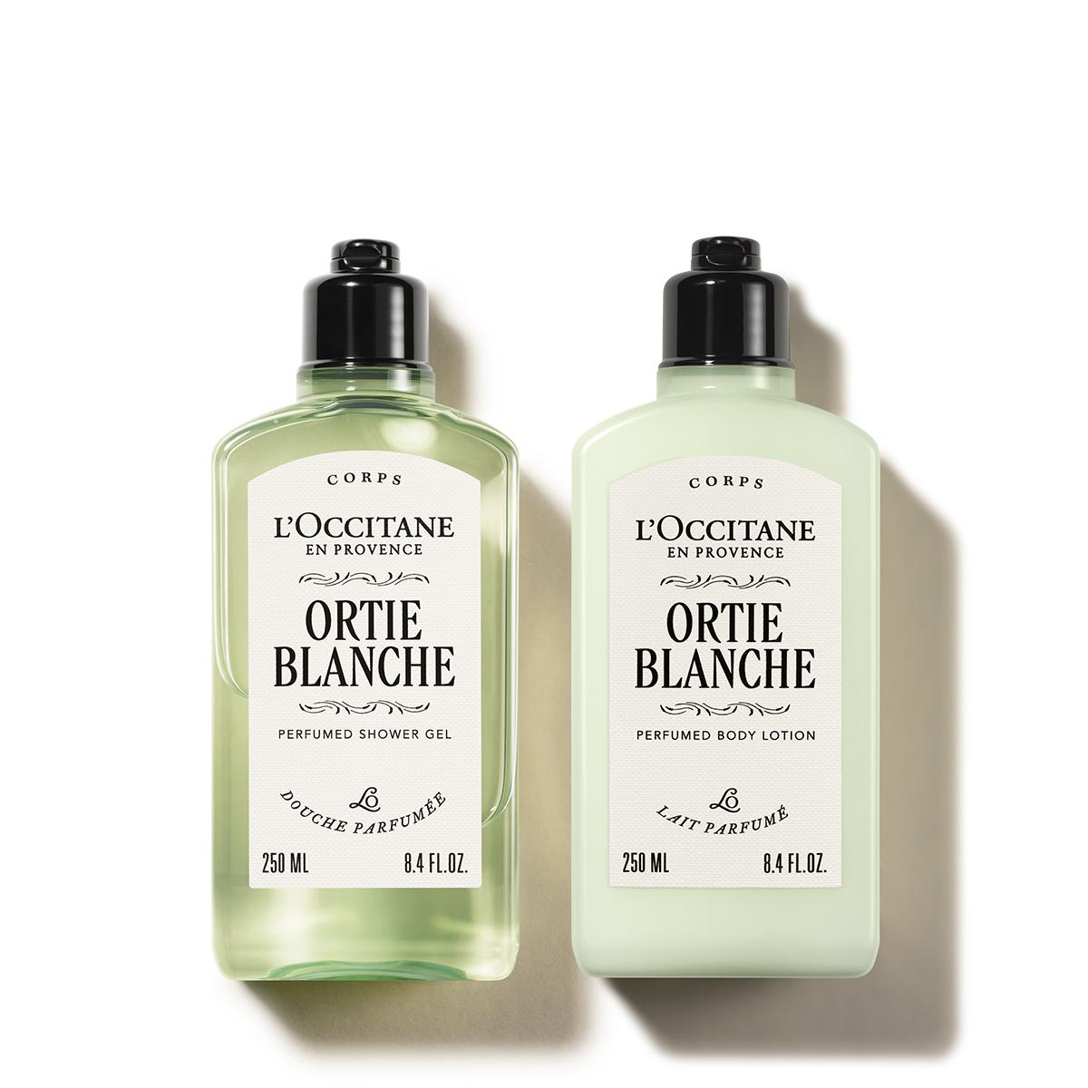 [L Occitane] Hortensia Blanche Perfumed Body Care Duo Gift Set