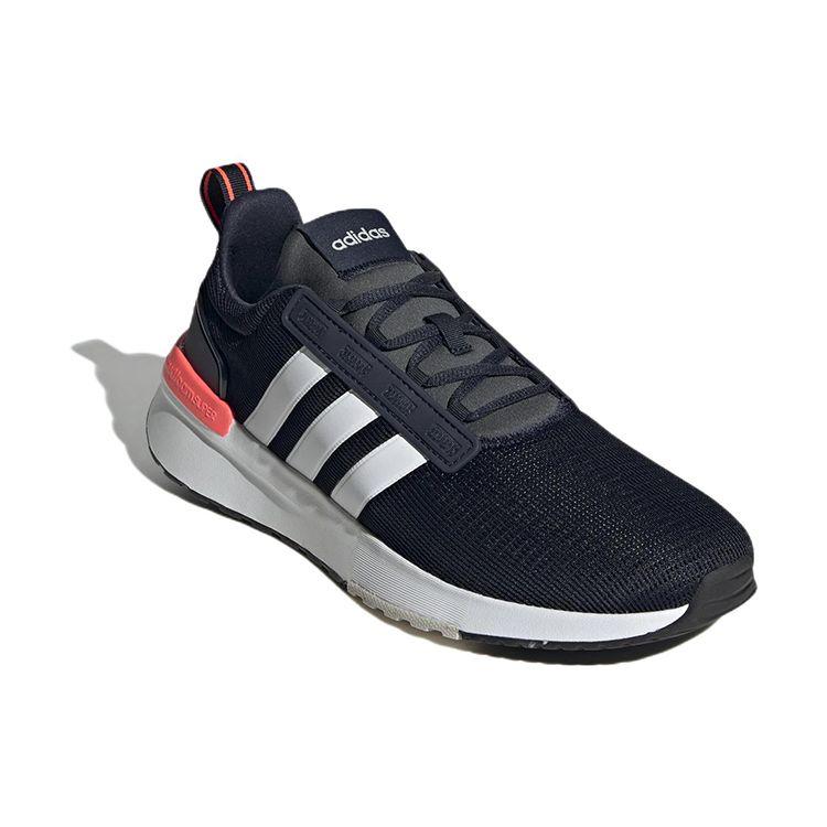 Adidas Neo Racer TR21 Comfortable Fabric Slip-Resistant Durable Low-Top Running Shoes Men Sneakers Gray White GX0653