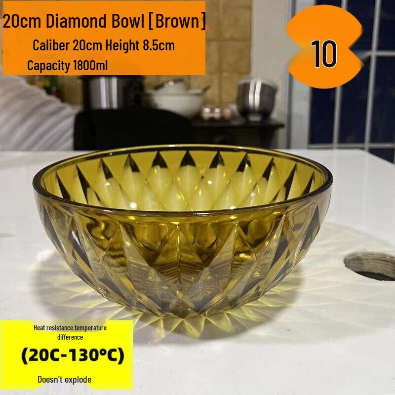 Jingbaodi Acrylic Salad Bowl