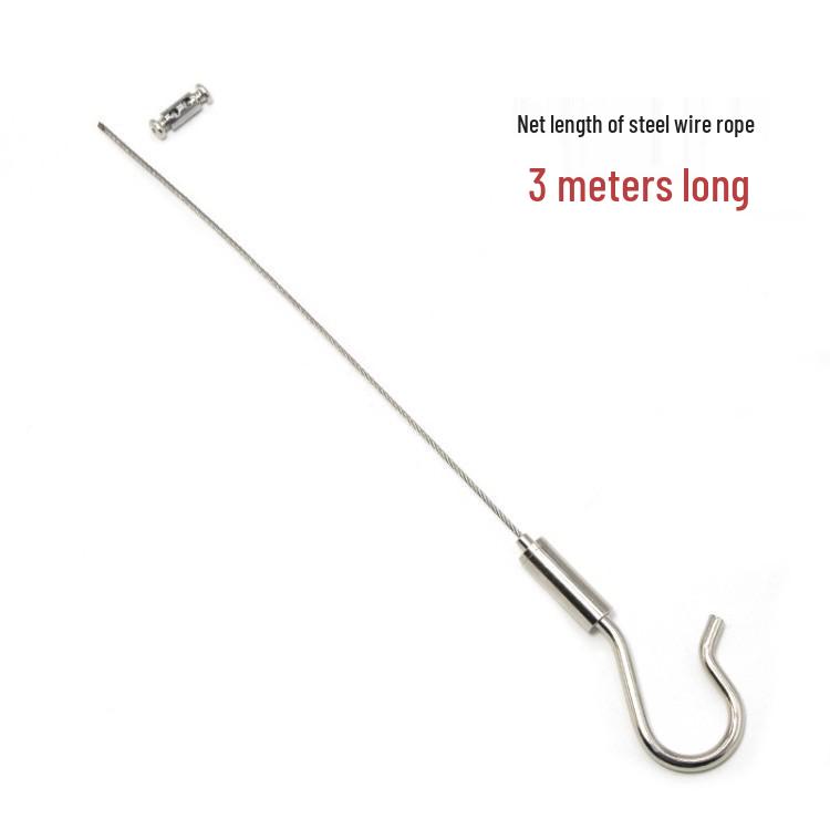 Adjustable Stainless Steel Wire Rope Sling Hook and Lock Device