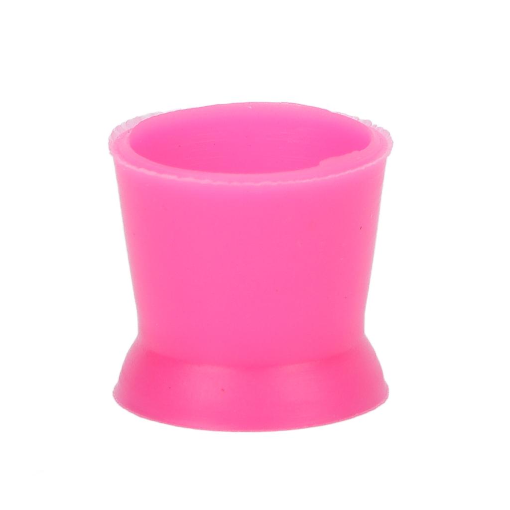 300pcs Tattoo Ink Cup Disposable Silicone Tattoo Pigment Cup Eyebrow Eyeliner Lip Color Pigment Cup
