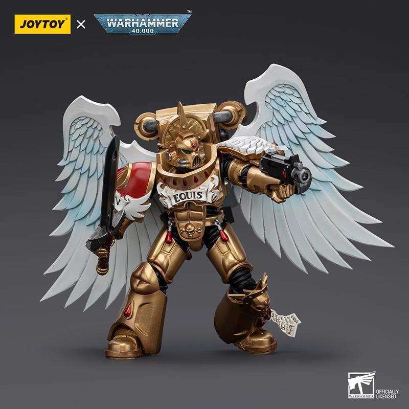 [In Stock]Joytoy Warhammer 40k 1/18 Action Figure Iron Hands Captain In Terminator Armour Collection Anime Model Toy Gifts
