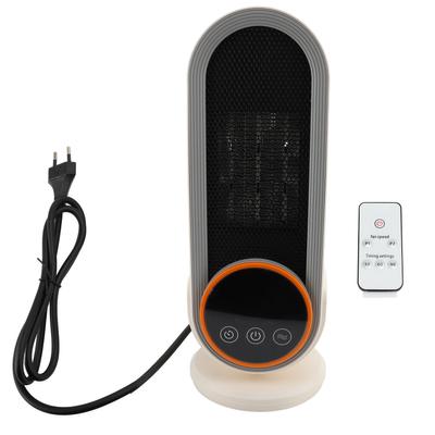 Grzejnik Przestrzenny 1200W Ceramiczny PTC Szybkie Nagrzewanie Regulowany Przenośny Biurkowy Grzejnik Elektryczny z Timerem