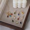 Art And Retro, Free Diy Self-Selected Twelfth Birthday Stone Necklace, Female, Family Birthday Gift Collarbone Chain