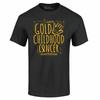 I Wear Gold For Childhood Cancer Awareness T-shirt Gold Ribbon Shirts