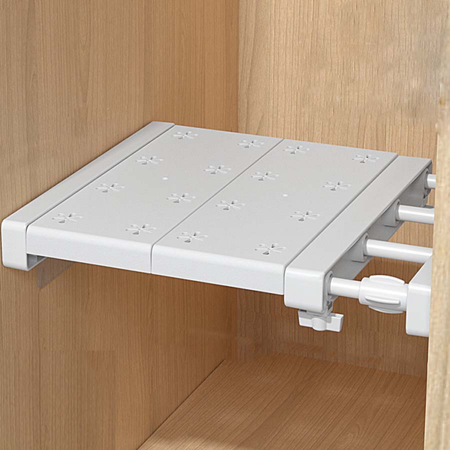 

1PC Retractable Closet Dividers Closet Divider Layer Shelf Are Suitable for Closet Dorm Storage Partitions