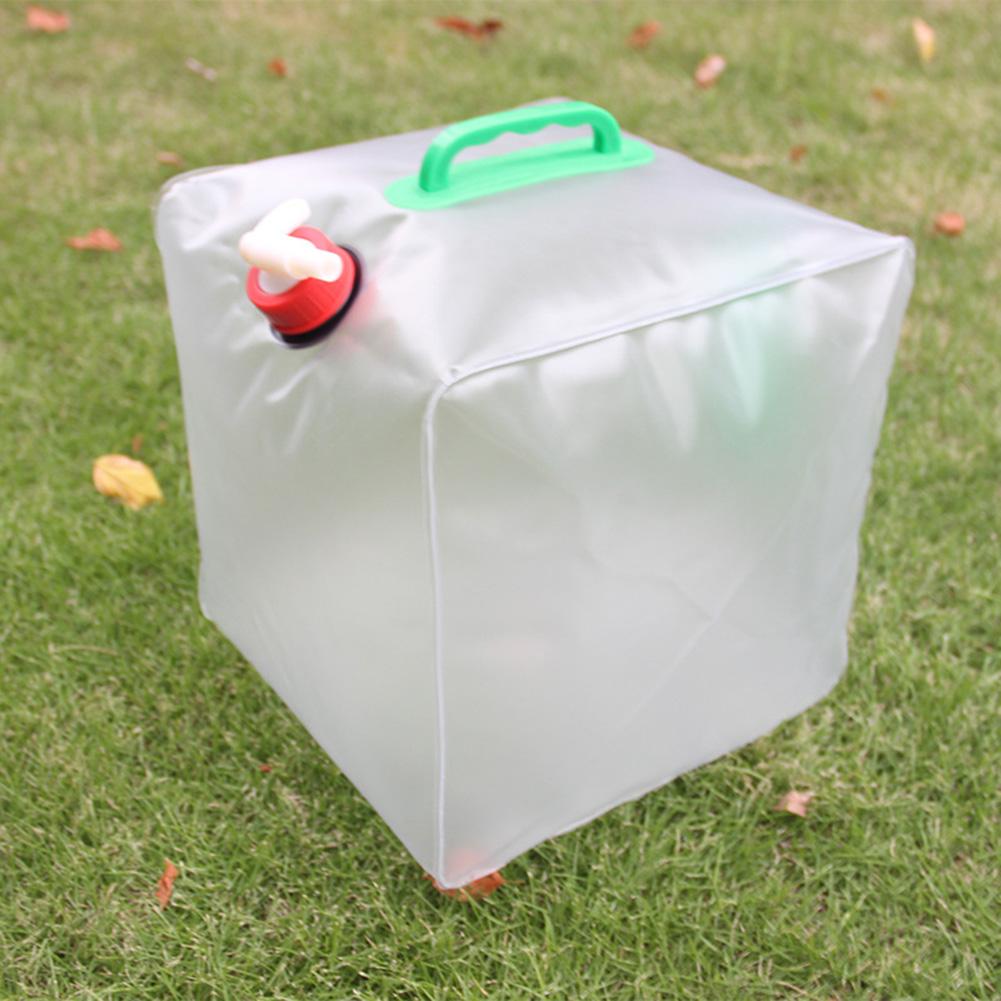 Outdoor Foldable Portable Transparent EVA Water Bag ultralight Large Capacity(20L)