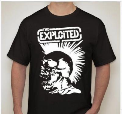 The Exploited T Shirt Band Hardcore Anarcho Punk Rock Ska Mohawk