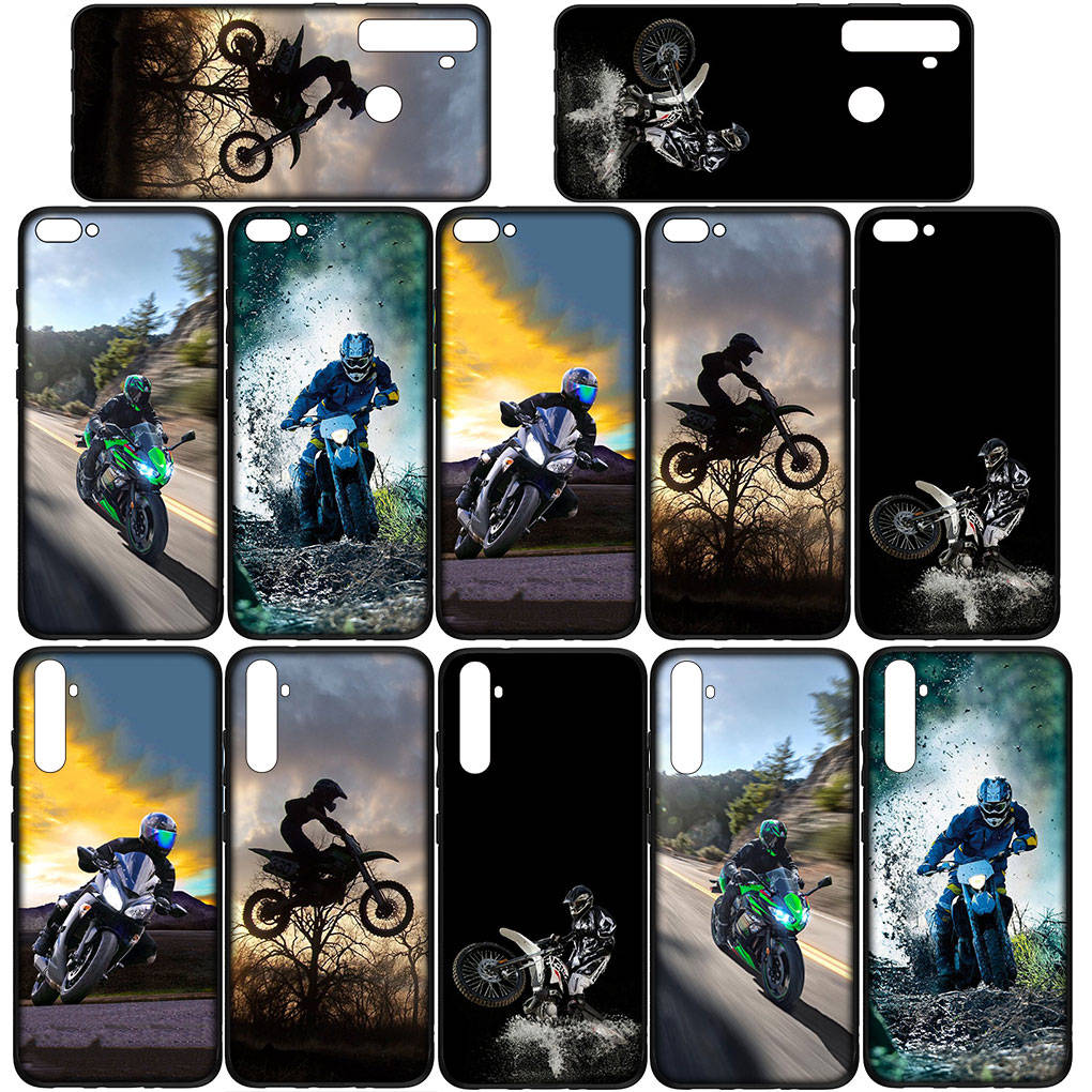 Pro Samsung Galaxy S24 S23 iPhone 16 15 14 Xiaomi Redmi Note 13 12 11 8 Plus 9 Pro Max X XR Pouzdro na telefon Moto Cross Motocykl Sportovní Mobil OPPO Huawei