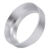 Dosing Funnel Fit for E61 Coffee Machine ABS Magnetic Coffee Portafilter Dosing Ring Replacement Silver 51mm