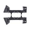Pair Of Front Bumper Cover Support Brackets For Chevrolet For Cruze 2016 Replace 84229330 84229332 Black ABS Material