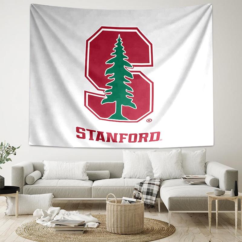 1pc Stanford Cardinal logo Tapestry, Living Room, Bedroom, Office, Party Decor, Ideal Festive Gift