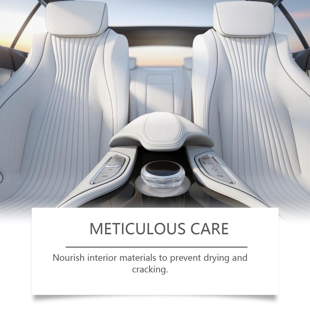Multifunctional Car Interior Foam Cleaner Car Interior Leather Seat Stain Removal Foam Cleaner 120ml