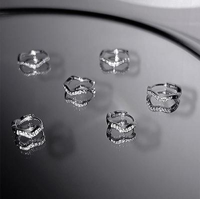 Women's Versatile Cartilage & Ear Cuff Earrings - Stylish Sleep-Friendly Jewelry