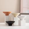 New Net Red Flower Pot Butterfly Orchid Wenzhu Bonsai Bamboo Ferns Hydroponic Utensils Orchid Simple Non Porous Flower Pot