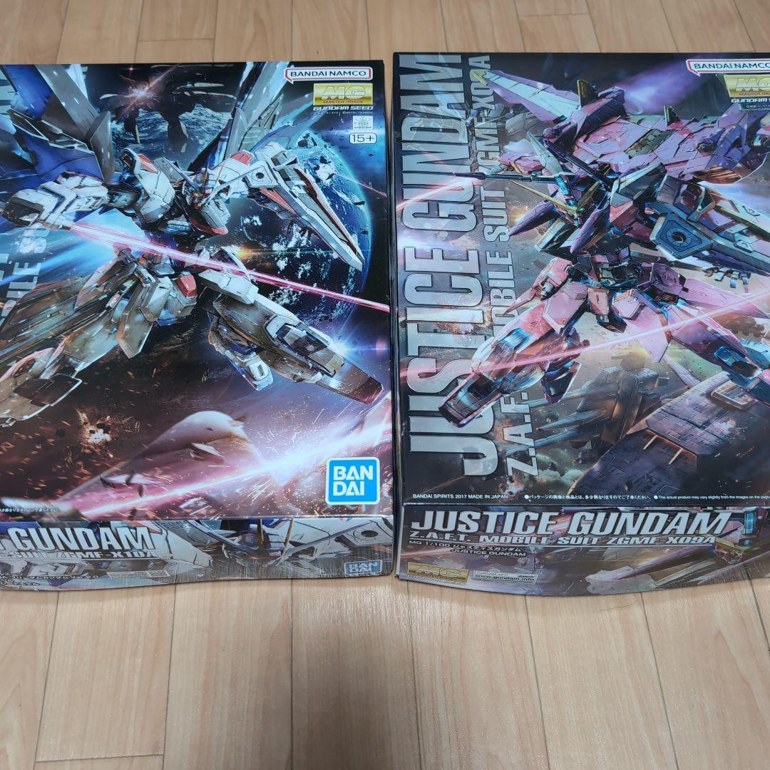 

[USED] MG Freedom Gundam Ver.2.0 Justice Gundam (unassembled)