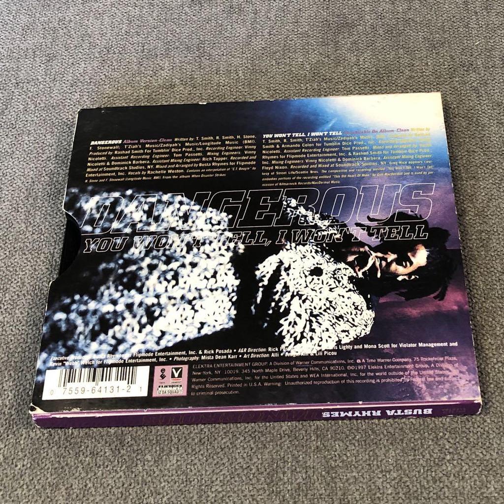 [USED] CD BUSTA RHYMES / DANGEROUS boonbap