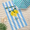 Sommer Boho Stil Zitronen Dolce Handtuch Handtuch Weich Pool Geschenk Für Reise Fitnessstudio Dusche Camping Schnelltrocknend Sport Große Strandtücher