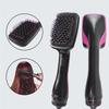 Hot Sale One Step  Hair Comb Negative Ion Hair Dryer Brush Curling Straight Wet And Dry Straight Curler Hot Air Comb