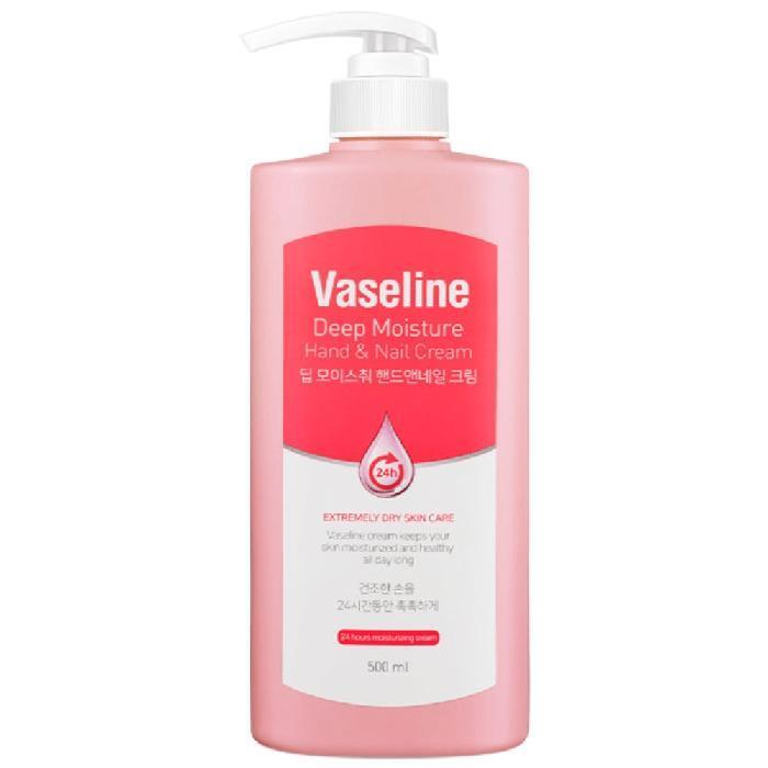 Vaseline Hand Cream Hand Lotion Large Capacity 500ml 1 ea 24h Moisturizing (30322916)