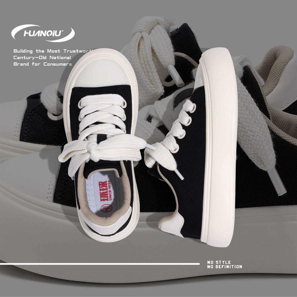 Global canvas shoes men's ZHQ68226N spring men's shoes versatile lightweight board student thick sole heightening casual board shoes