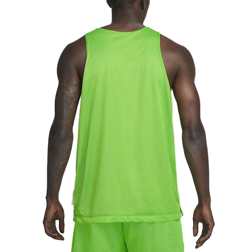 Nike Dri-FIT Standard Issue Solid Color Casual Quick-Dry Reversible Tank Top Men Tops Action-Green DQ5732-313
