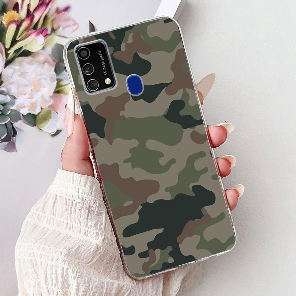 Cute Cat Caroon Cover For Samsung Galaxy A21s Case Soft Silicone Fundas Phone Cases For Samsung A 21s  A21s SM-A217F Full Bumper