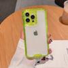 Mobile Phone Case for IPhone15 Series Colorful Frame Transparent Three-in-One Colorful Precision Holes