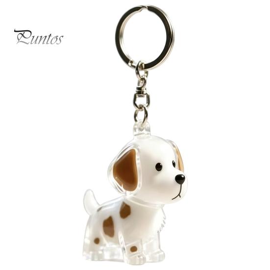 Memory Keepsake for Pet Fur Hair Keychain, Portable Transparent Memorial Pendant, Puppy Shaped Storage Pendant DIY Meaningful Lovers Decorative Charm