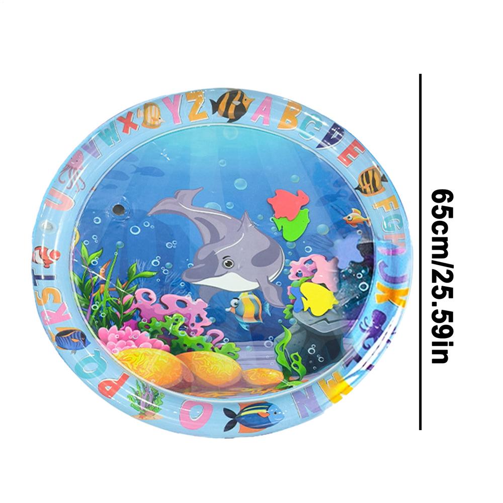 

Water Mat for Cats Water-Filled Cat Mat Cooling Leakproof Inflatable Pad with Pump for Pet Home Dogs Play Indoors Outdoors