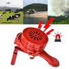 Portable Hand Crank Alarm Plastic Shell Manual Operated Air Raid Alarm