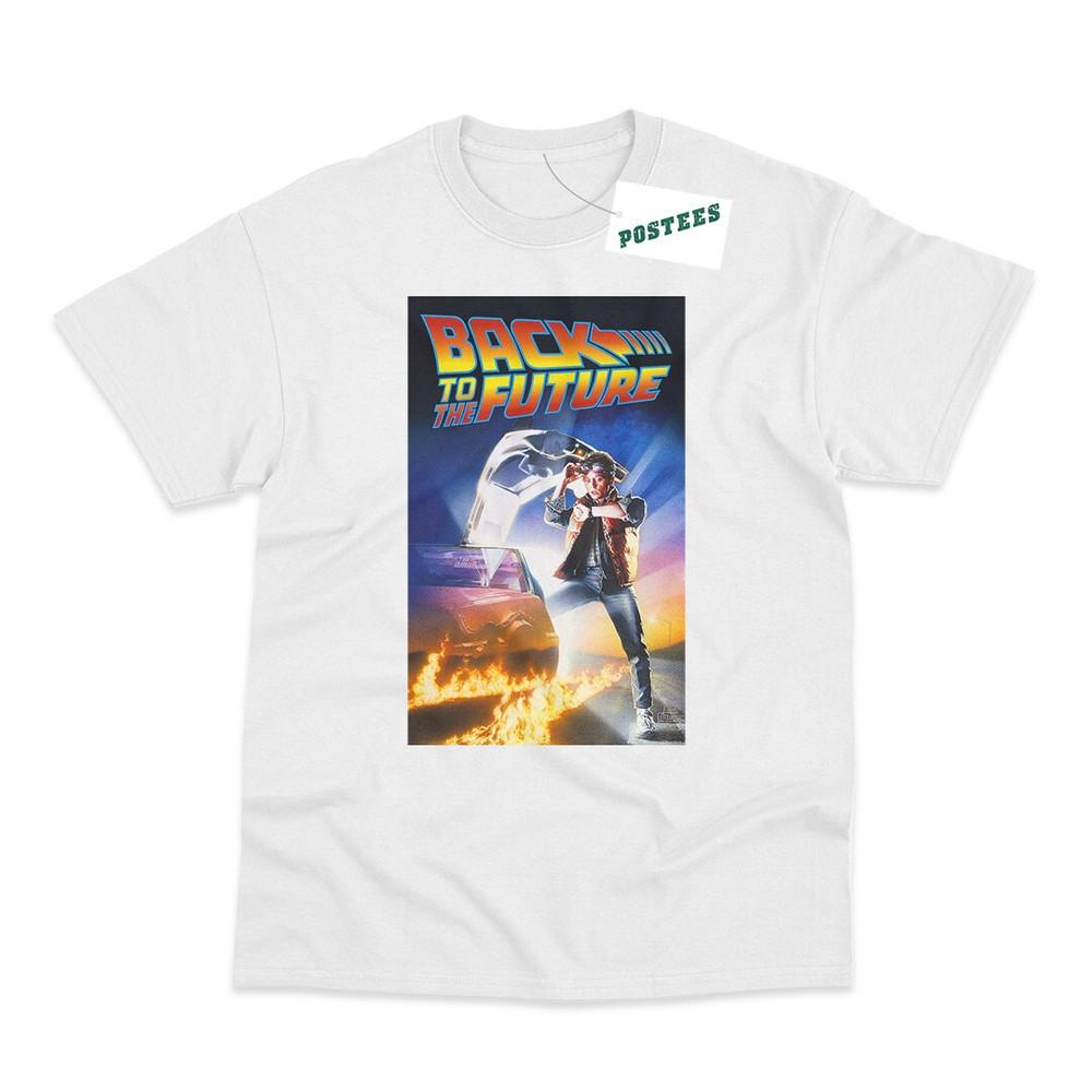 Retro Movie Poster Inspired by Back To The Future Printed TShirt Unisex T-Shirt XL