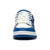 Li Ning Wave PRO Synthetic Leather Slip Resistant Abrasion Resistant Low top Skateboard Shoes Men's White Blue AECT013-2
