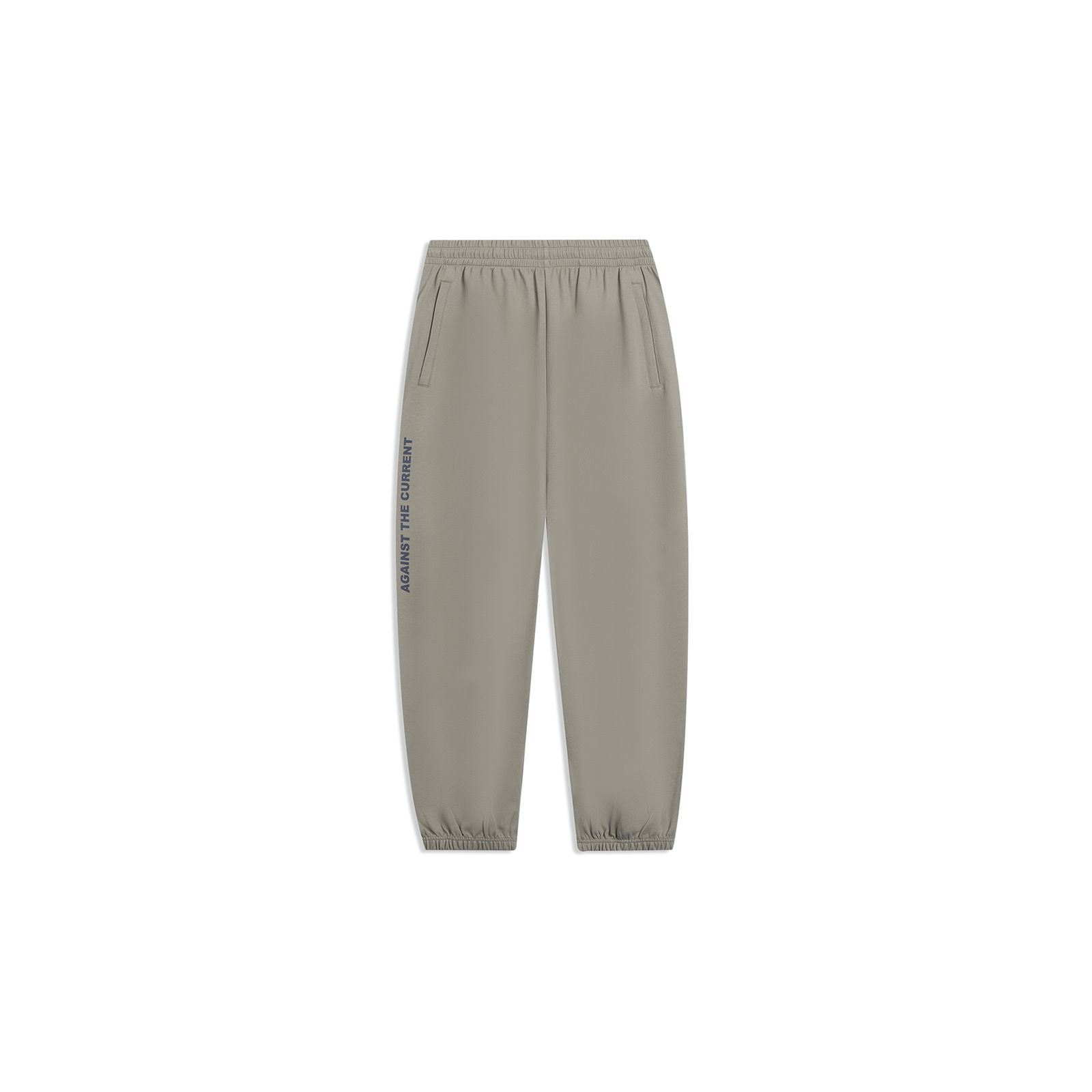 

Li Ning Sports Lifestyle Series однотонные эластичные спортивные брюки с логотипом и буквенным принтом, мужские брюки гранатово-желтого цвета AKLT529-3 L